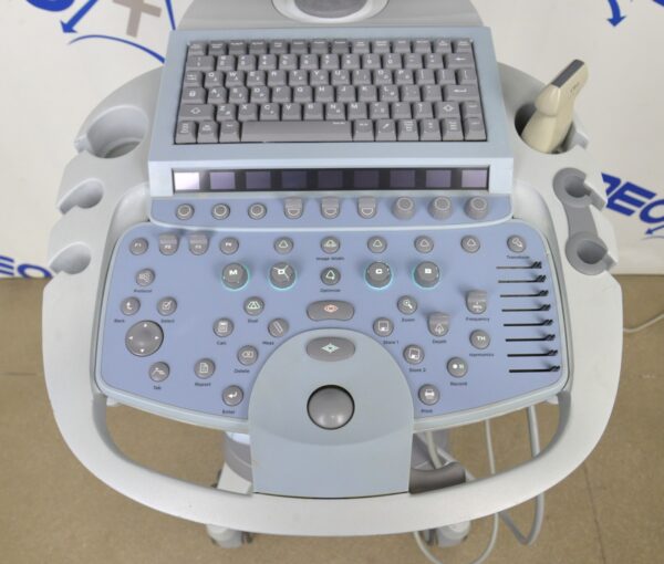 Zonare Ultra Z.one Diagnostic Ultrasound System W/ L10-5 Transducer, Z.one Scan Engine & SmartCart
