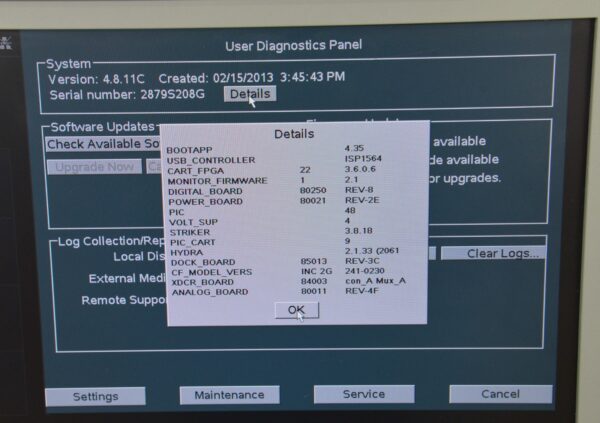 Zonare Ultra Z.one Diagnostic Ultrasound System W/ L10-5 Transducer, Z.one Scan Engine & SmartCart