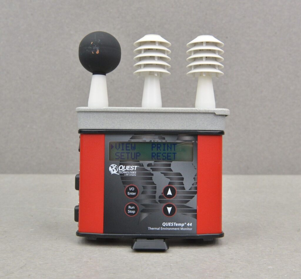 Quest Monitoring 3M Quest Technologies QUESTemp 44, 46 Thermal Environment Monitor ...