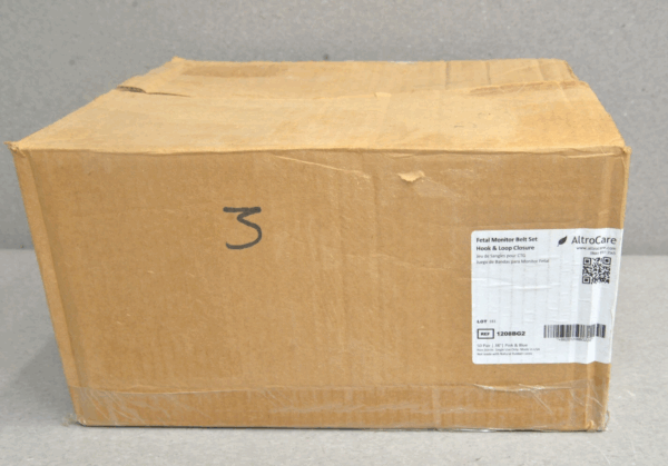 AltroCare Fetal Monitor Belt Set Hook and Loop Closure REF 1208BG2 50x rolls