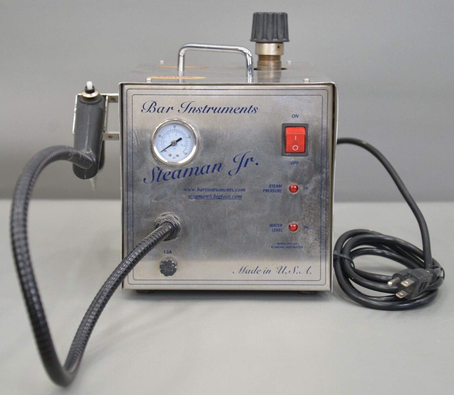 Bar Instruments Steaman Jr. Steamer Rhino Trade LLC