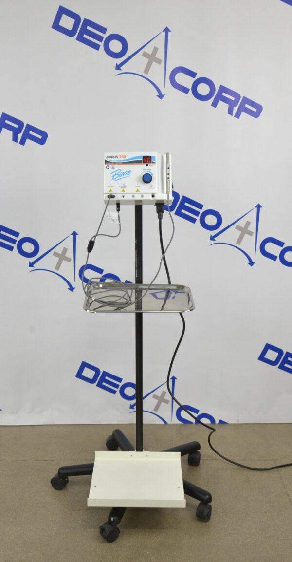 Bovie Aaron 940 High Frequency Desiccator A940 W/ Monopolar Handpiece