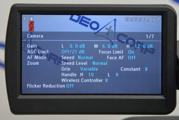 Canon XF305a HD 3CMOS CF 1080i 18x Zoom Video Camcorder With Battery