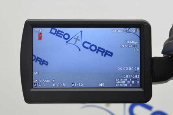 Canon XF305a HD 3CMOS CF 1080i 18x Zoom Video Camcorder With Battery