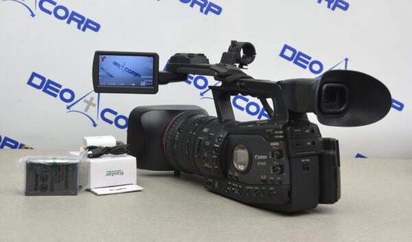 Canon XF305a HD 3CMOS CF 1080i 18x Zoom Video Camcorder With Battery