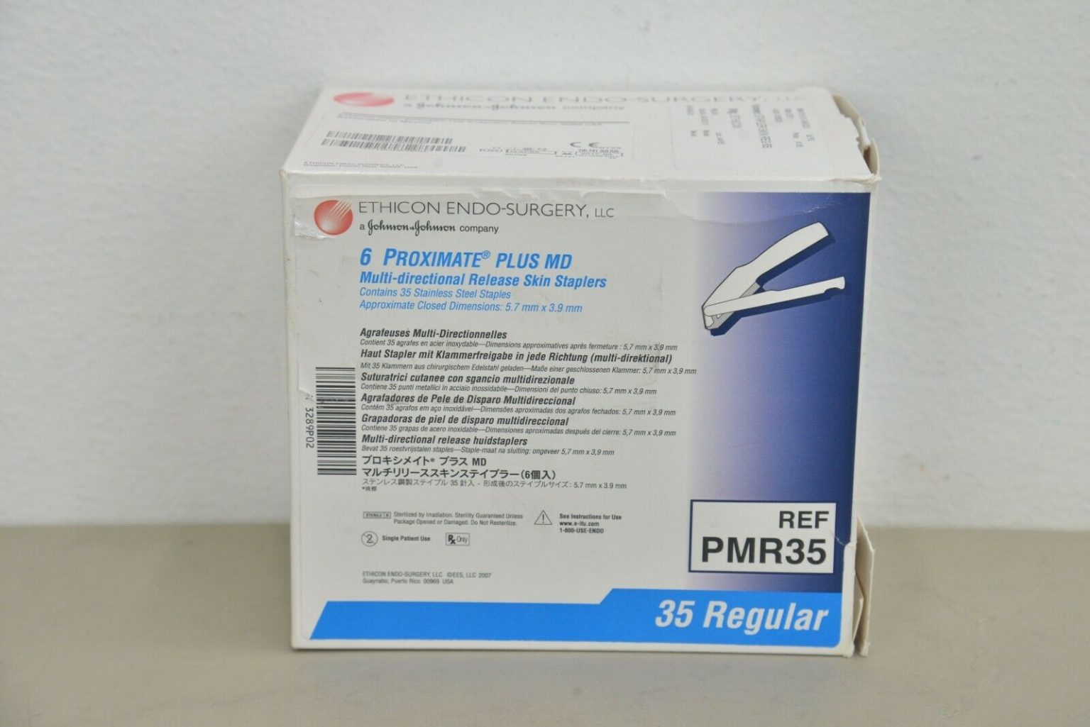 Case of 6 Ethicon Proximate Plus MultiDirectional Release Skin