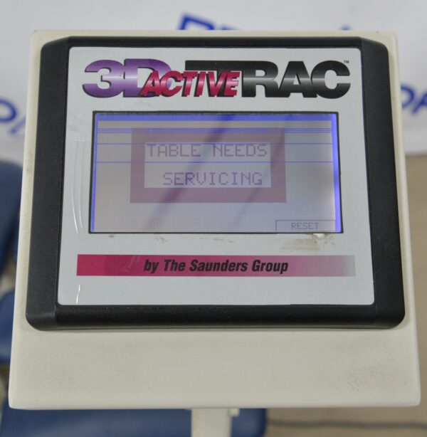 Chattanooga 3D-Active Trac 73000A Chiropractic Traction Exam Table