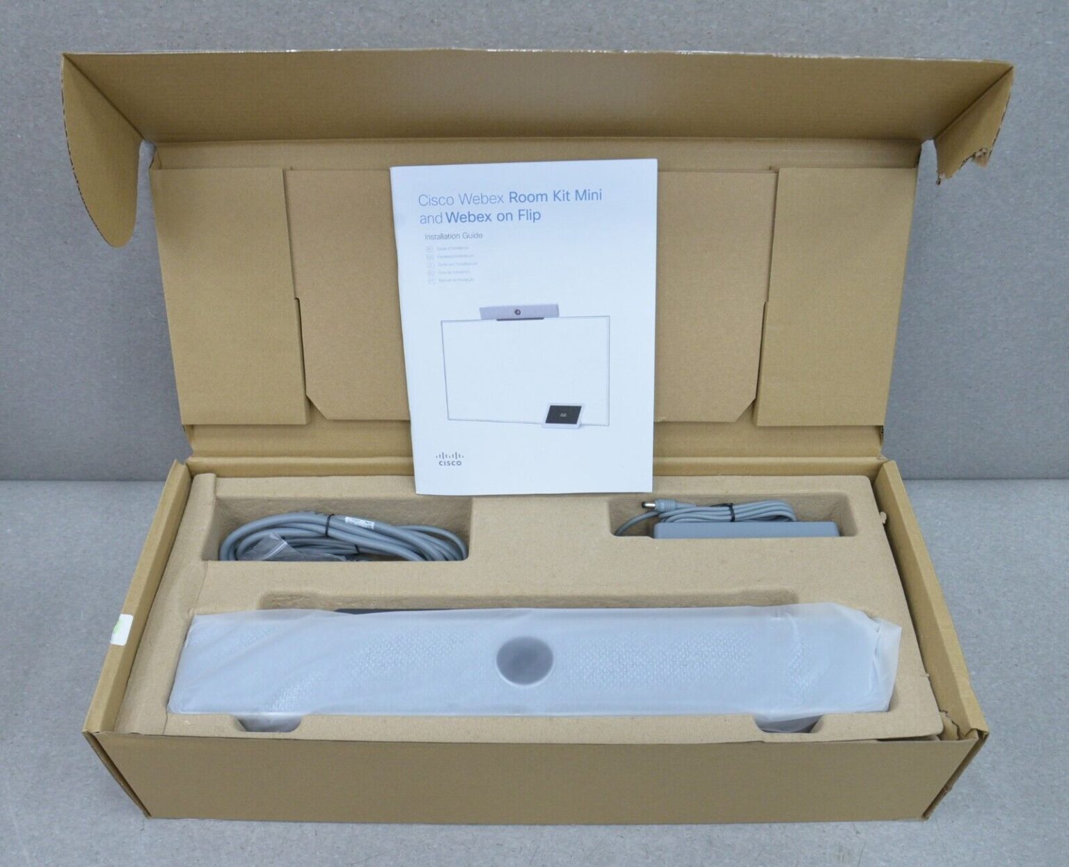 Cisco CS-KIT-MINI-NR-K9 TTC7-26 TTC5-15 Webex Room Kit Mini Conference ...