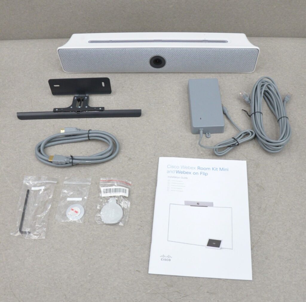 Cisco CS-KIT-MINI-NR-K9 TTC7-26 TTC5-15 Webex Room Kit Mini Conference ...