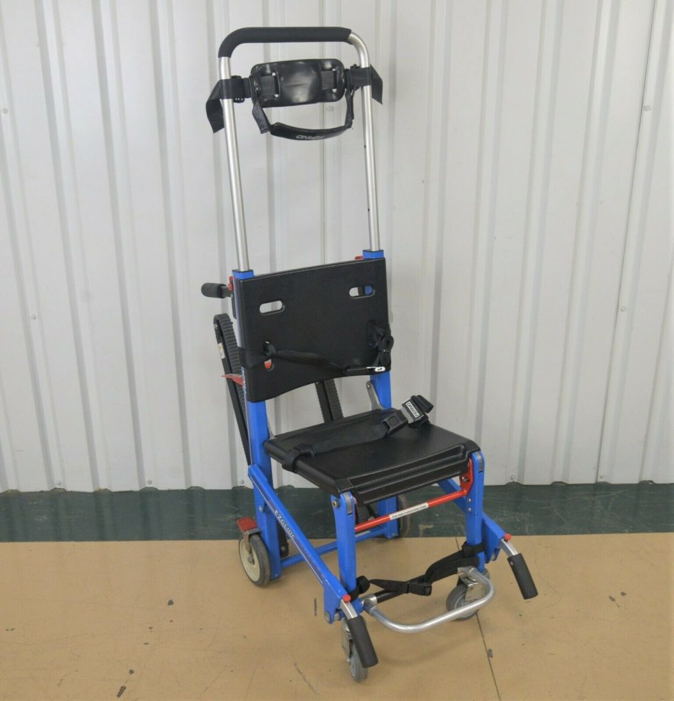 Ferno 59T EZ Glide Evacuation Stair Lift Chair w/ Power Traxx EMS EMT
