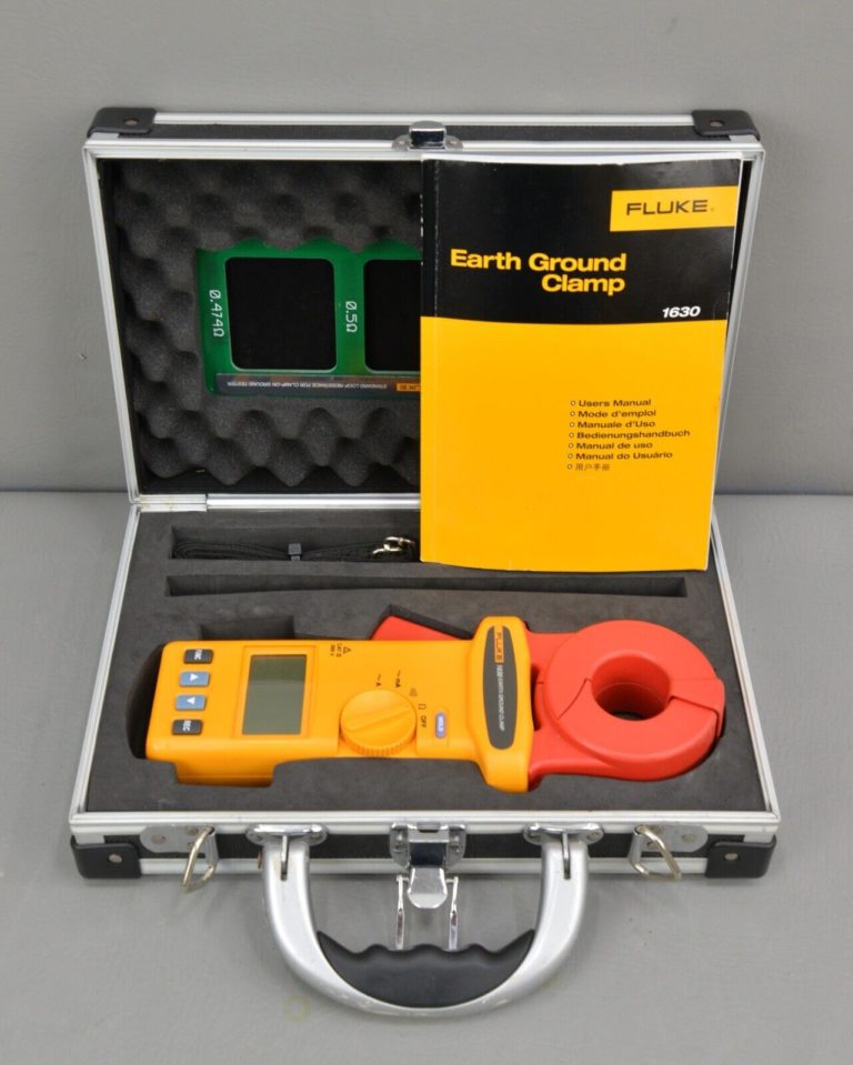 Fluke 1630 Earth Ground Clamp w/ Case Rhino Trade LLC