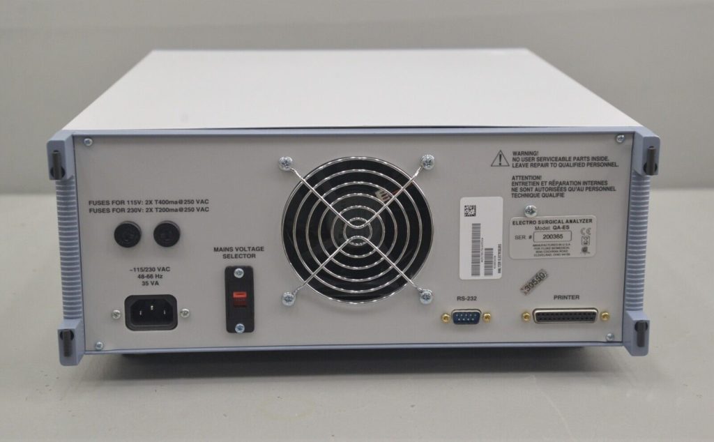 Fluke Biomedical QAES II QAES2 Electrosurgery Analyzer Surgical