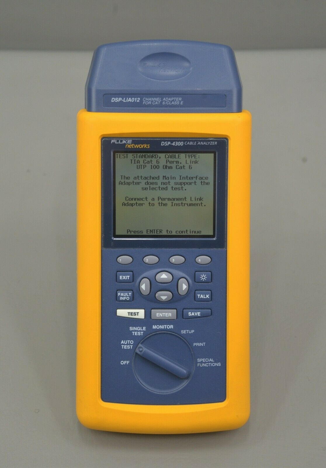 KW]FLUKE 【DSP-4000 CABLE ANALYZER】【DSP-4000SR SMART REMOTE ...