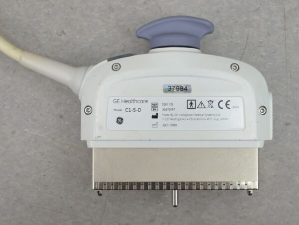 GE C1-5-D Convex Array Ultrasound Transducer 5261135