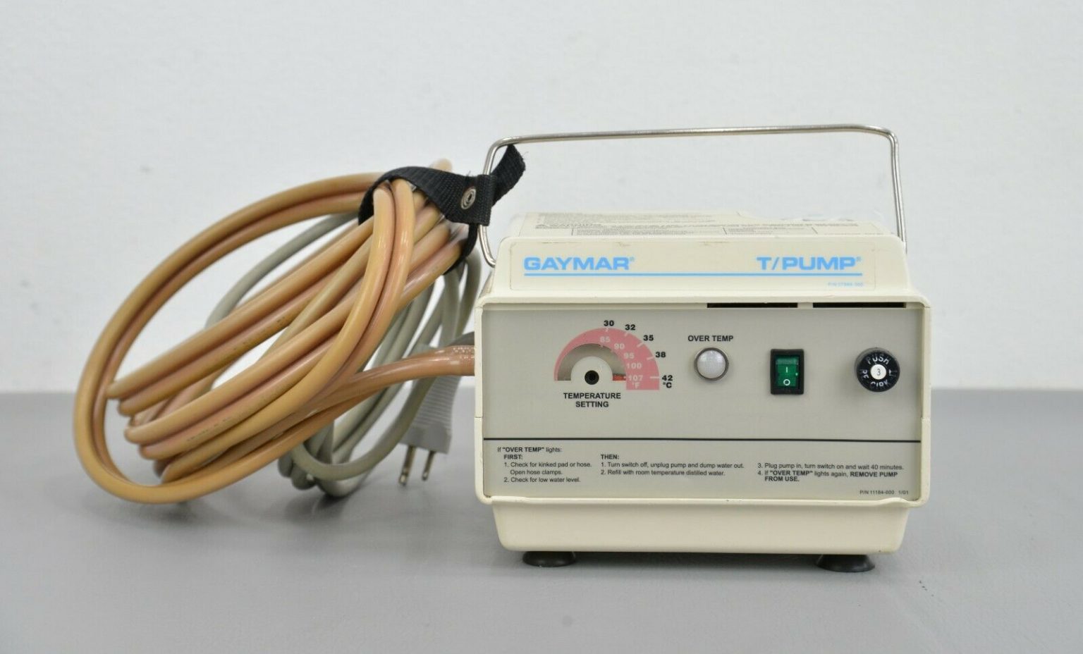 Gaymar T/PUMP TP500C Heat Therapy Pump w/ Hose (23537) Rhino Trade LLC