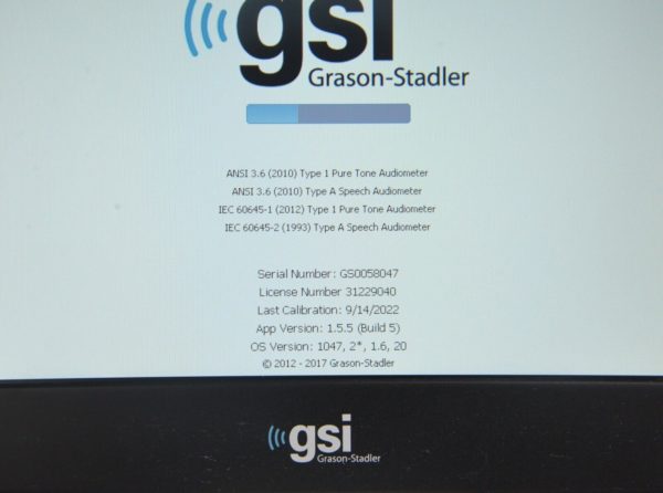 Grason Stadler Audiostar Pro 2012-97XX-Y Audiometer