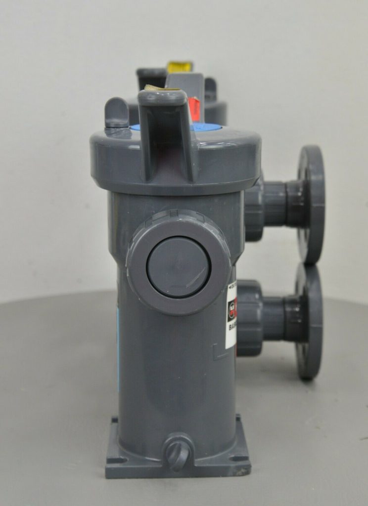 Hayward DB1100ST 1" PVC Duplex Basket Strainer w/ Two BS11001/32