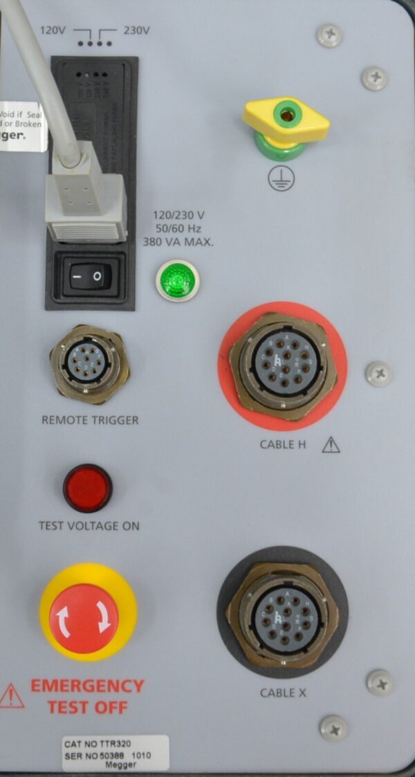 Megger TTR320 Transformer Turn-Ratio Test Set