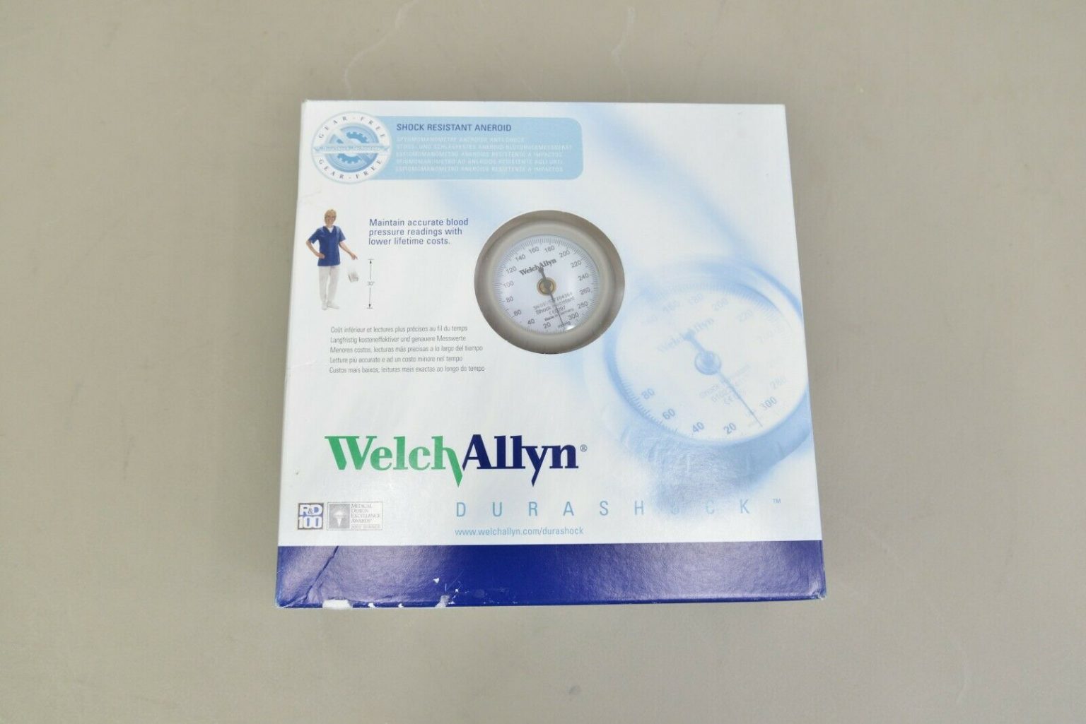 Welch Allyn Durashock DS44-11C Aneroid Sphygmomanometer Made In USA | Lazada PH