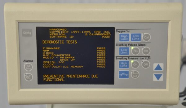 North American Drager Narkomed M Anesthesia Machine Field Mobile Deployable Machine