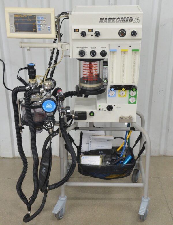 North American Drager Narkomed M Anesthesia Machine Field Mobile Deployable Machine
