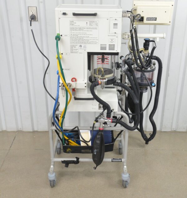 North American Drager Narkomed M Anesthesia Machine Field Mobile Deployable Machine