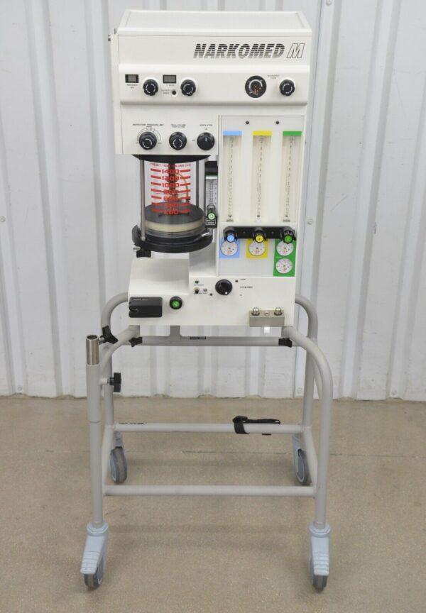 North American Drager Narkomed M Anesthesia Machine Field Mobile Deployable Machine