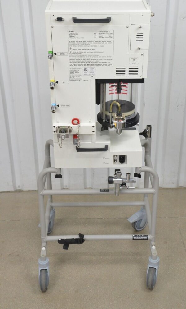 North American Drager Narkomed M Anesthesia Machine Field Mobile Deployable Machine