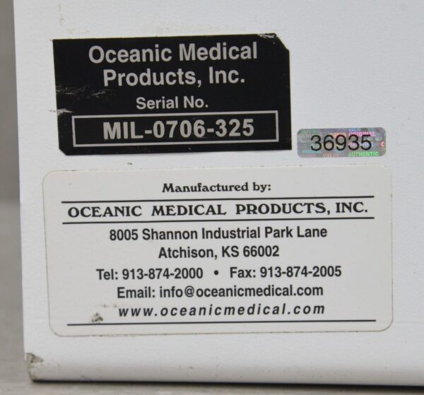 Oceanic Medical Magellan-2200 Model-2 Anesthesia Machine