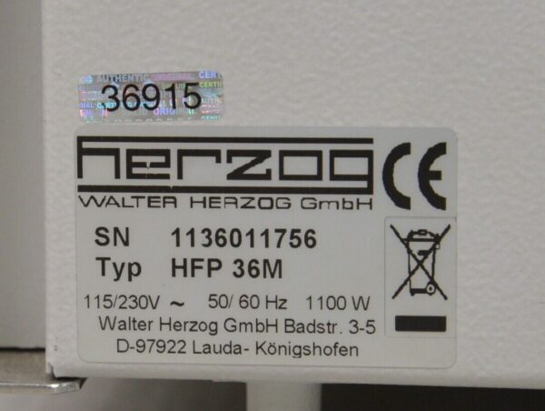 PAC Herzog HFP 360 Pensky Martens Automatic Closed Cup Flash Point Tester
