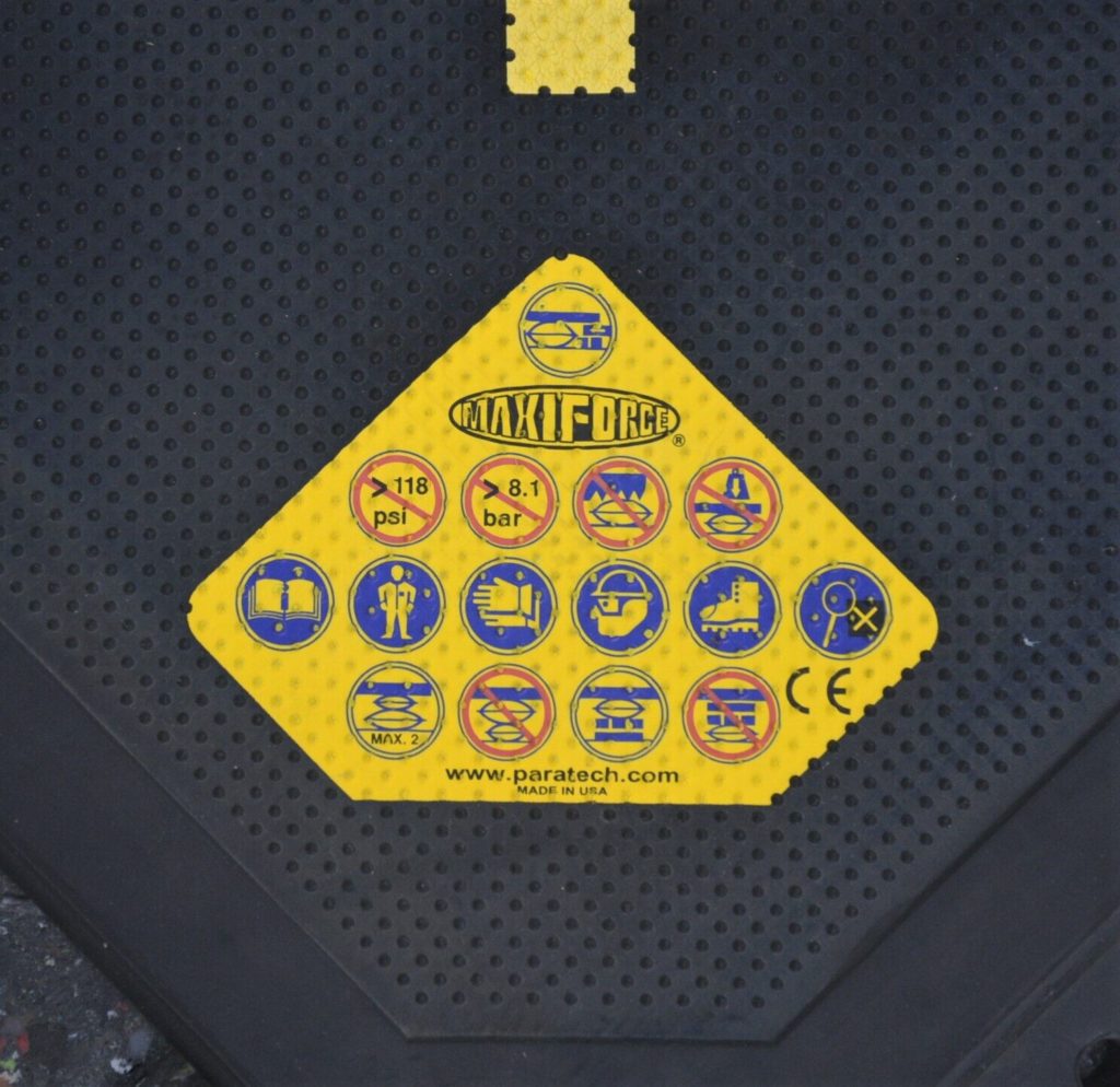 Paratech KPI74 Maxiforce 37" x 37" Air Lifting Bag 22888200G2 Max 150