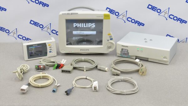 Philips IntelliVue MP30 Patient Monitor W/ IntelliVue G5, IntelliVue X2, SpO2, ECG & NBP