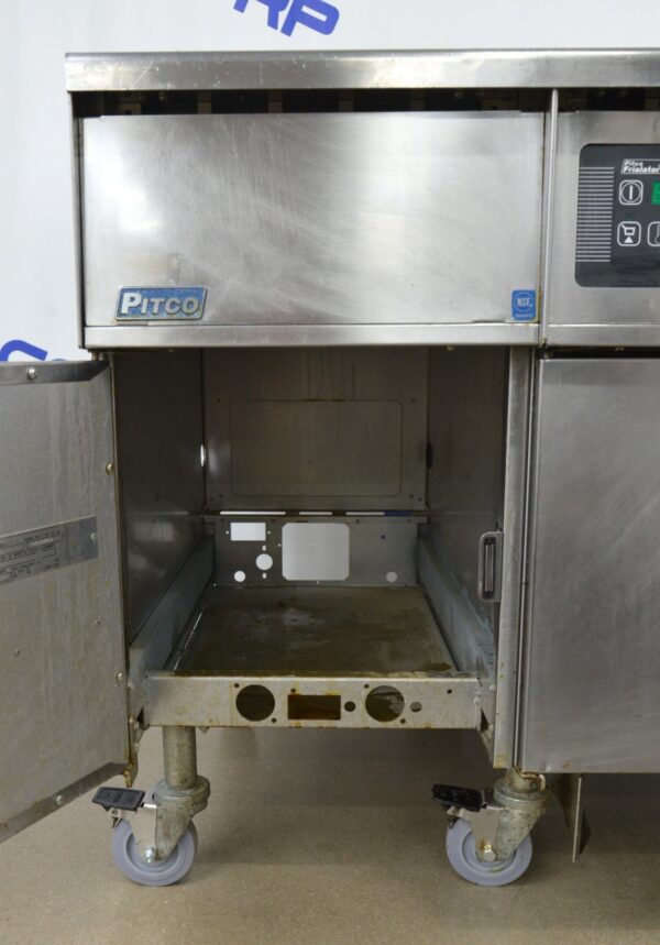 Pitco 3 Bay Commercial Electric Fryer SE14T-S, SE14-S, SEBNB14 480V 3ph