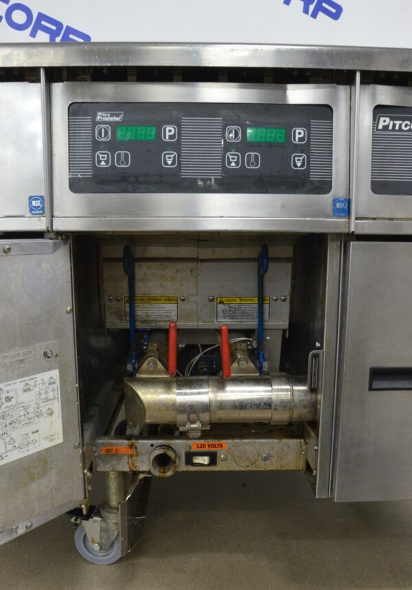 Pitco 3 Bay Commercial Electric Fryer SE14T-S, SE14-S, SEBNB14 480V 3ph