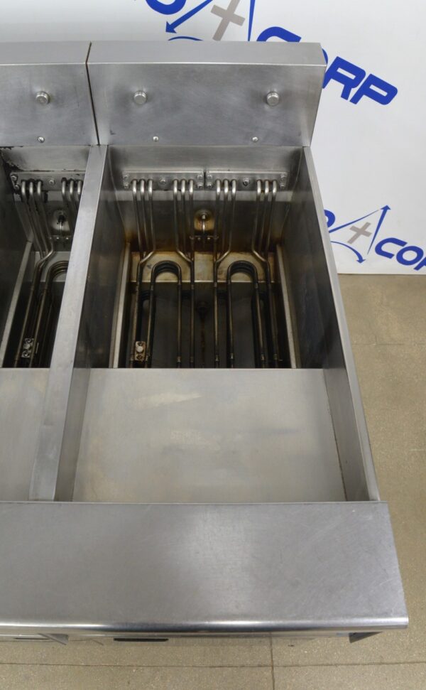 Pitco 3 Bay Commercial Electric Fryer SE14T-S, SE14-S, SEBNB14 480V 3ph