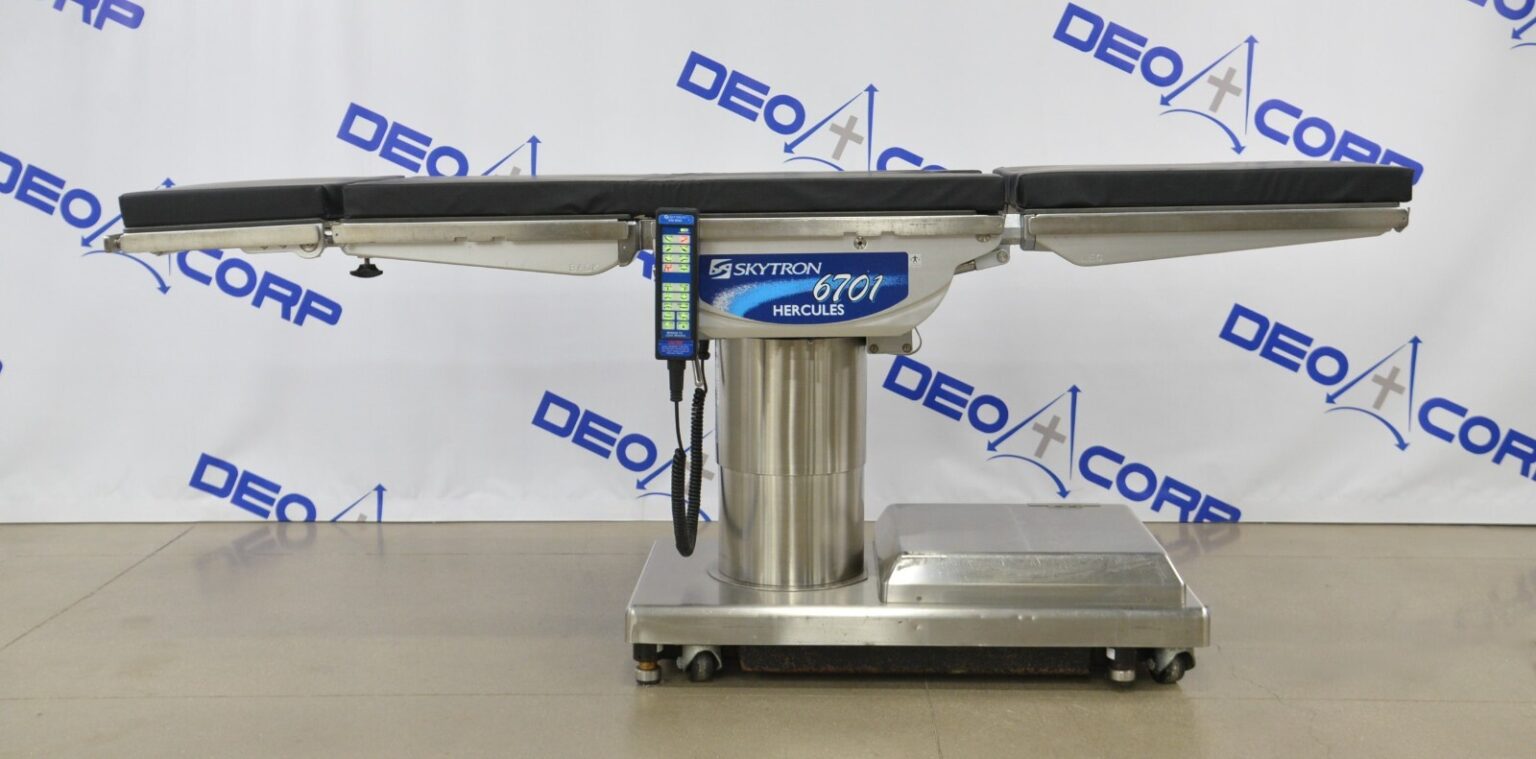 Skytron 6701 Hercules Surgical Table W/ Skytron 6700 Series Remote ...