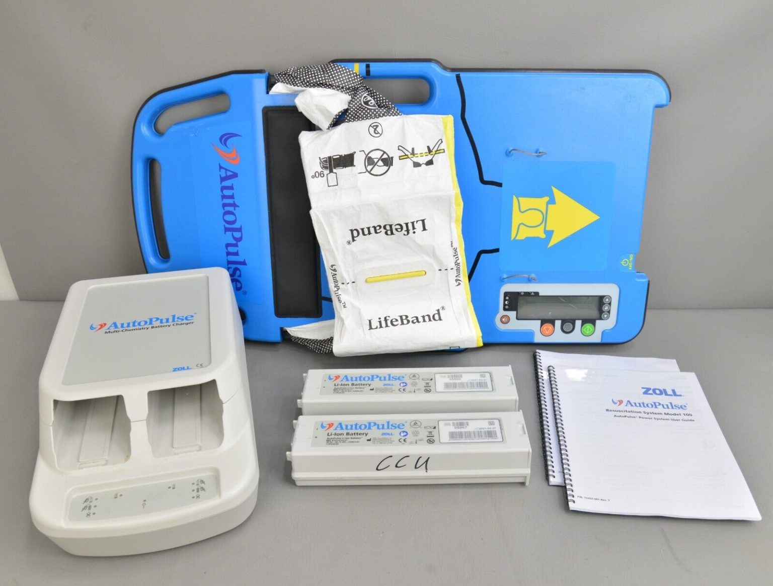 Zoll AutoPulse Model 100 Resuscitation System w/ Life Band & Rolling