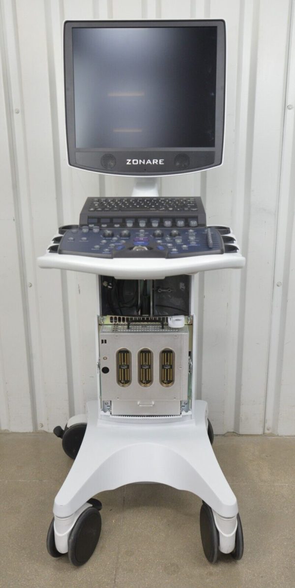 Zonare Mindray ZS3 Ultrasound System REF 88000-00 with Mobile Cart