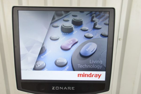 Zonare Mindray ZS3 Ultrasound System REF 88000-00 with Mobile Cart