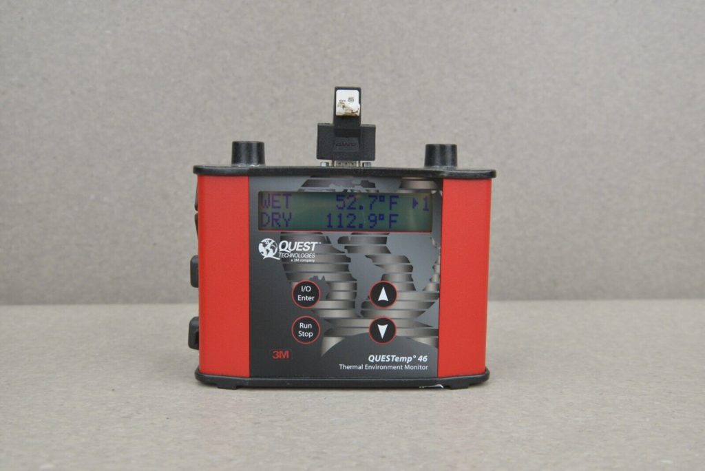 Quest Monitoring 3M Quest Technologies QT QUESTemp 44, 46 Thermal Environment Monitor ...