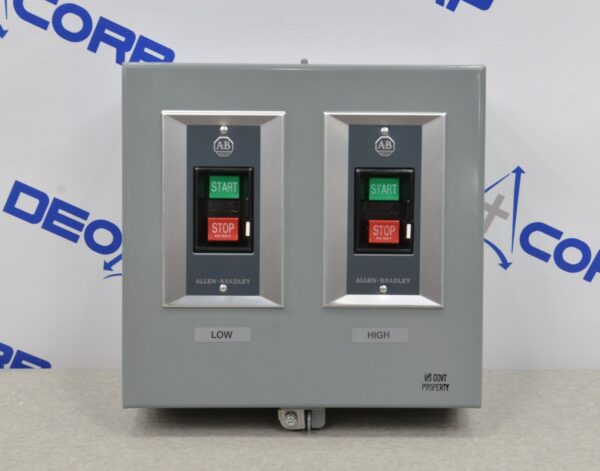 Allen-Bradley 609-AOW22 Manual Two Speed Starter Controller 3PH