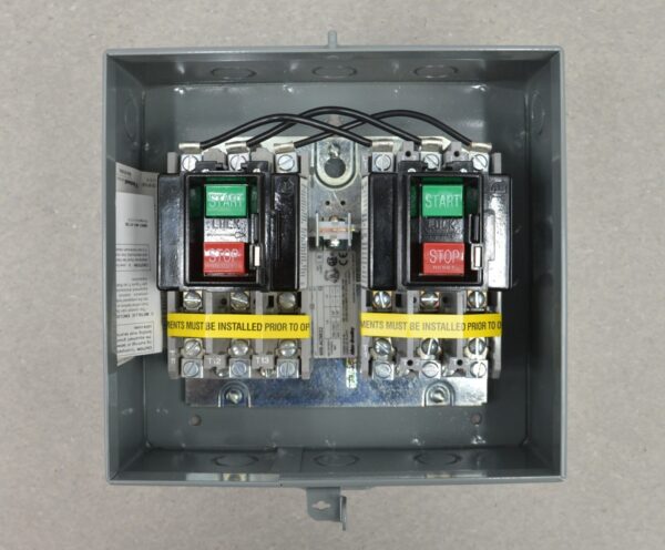 Allen-Bradley 609-AOW22 Manual Two Speed Starter Controller 3PH