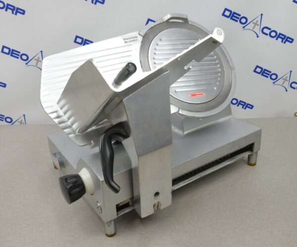 Avantco SL512 12" Semi-Automatic Gravity Feed Meat Slicer 1/2 hp