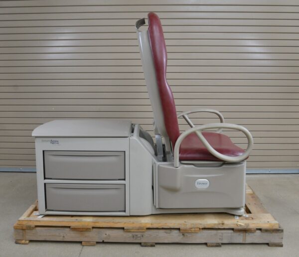 Brewer 6500 Access High-Low Exam Table Power Back W/ Foot Switch