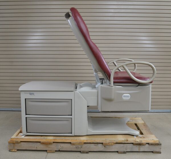 Brewer 6500 Access High-Low Exam Table Power Back W/ Foot Switch
