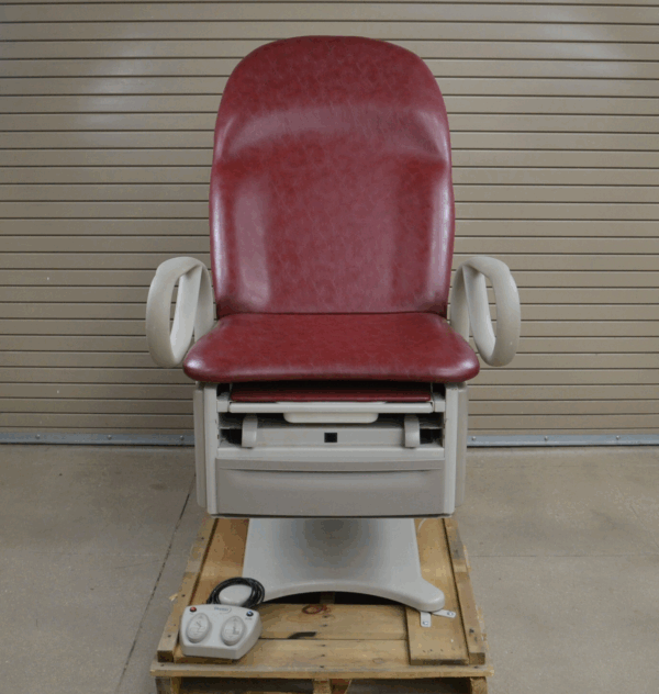 Brewer 6500 Access High-Low Exam Table Power Back W/ Foot Switch