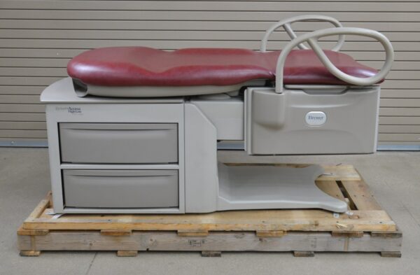 Brewer 6500 Access High-Low Exam Table Power Back W/ Foot Switch