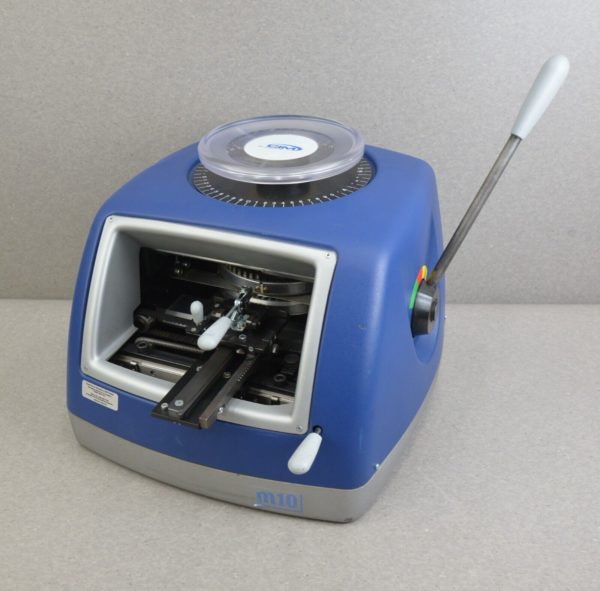 CIM Card Imaging Master M10 Manual Debosser Dog Tag Machine