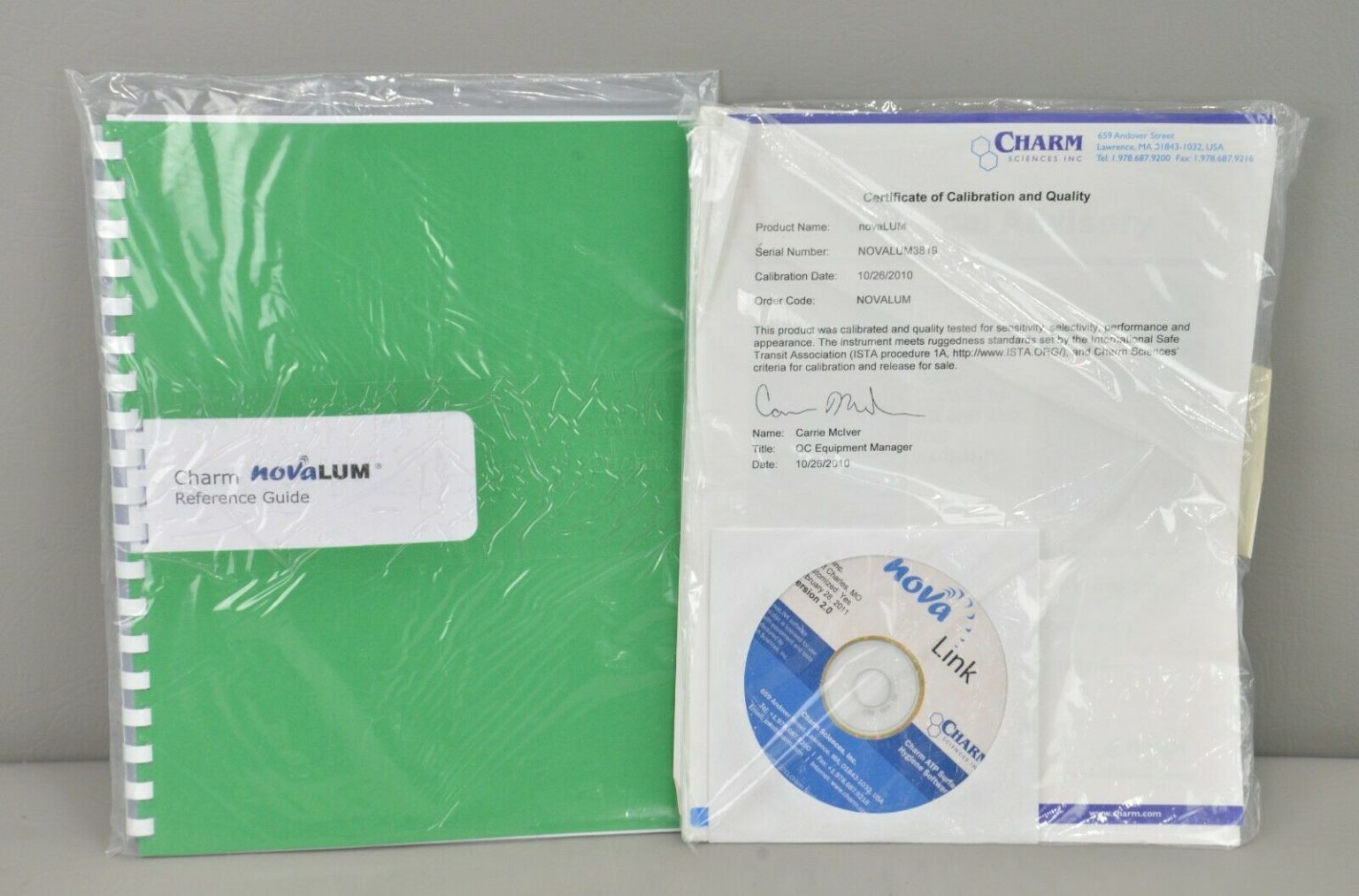 Charm Sciences NovaLUM Pocket Swab Luminometer Detection System Rhino