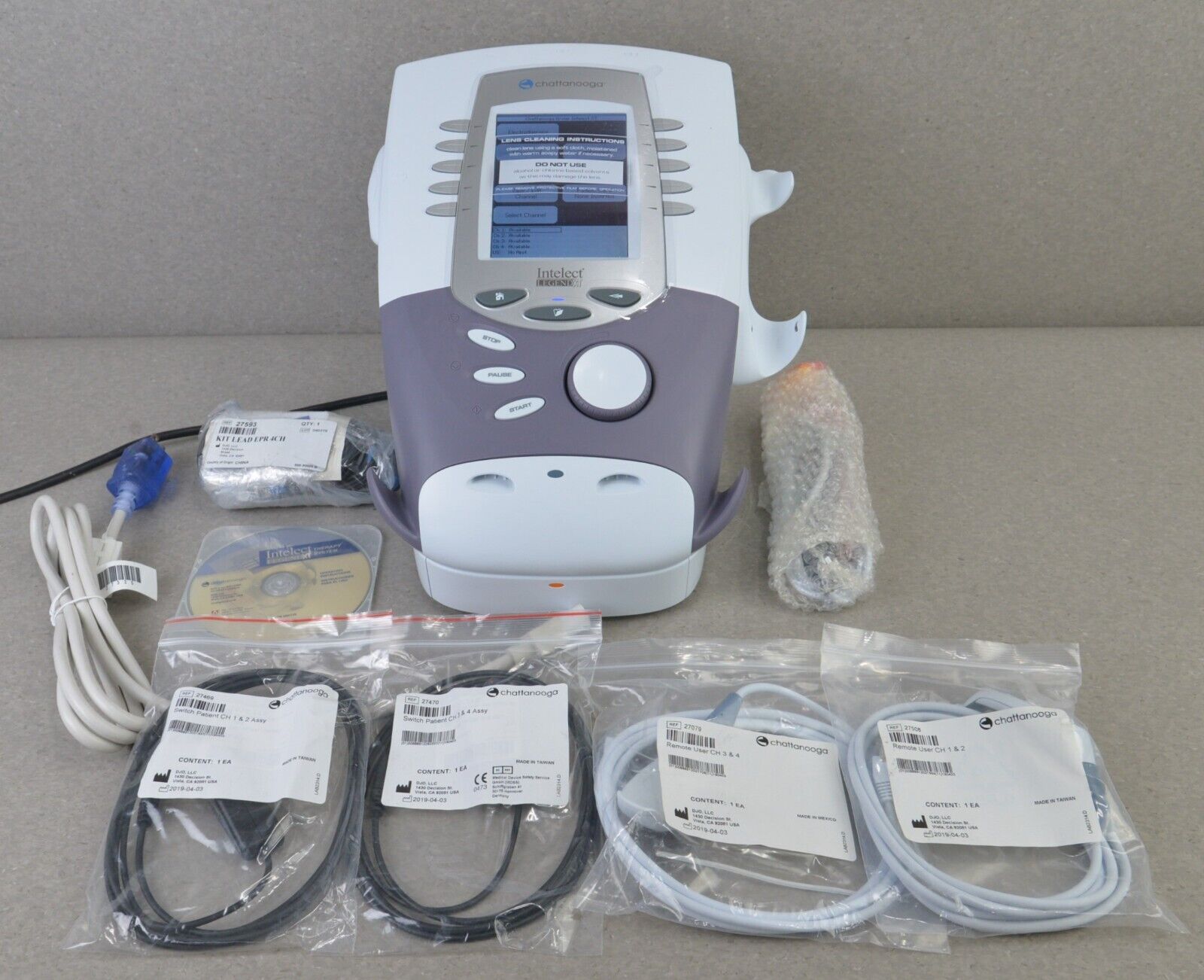 Chattanooga Intelect Legend XT 2-Channel Electrotherapy Unit 2763